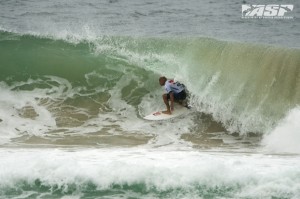 Kelly Slater (USA), 41, 11-time ASP World Champion and 2012 ASP World Runner-Up, defeated the reigning ASP World Champion Joel Parkinson (AUS), 31, in firing Kirra barrels at the Quiksilver Pro Gold Coast. - COURTESY ASP WORLD TOUR