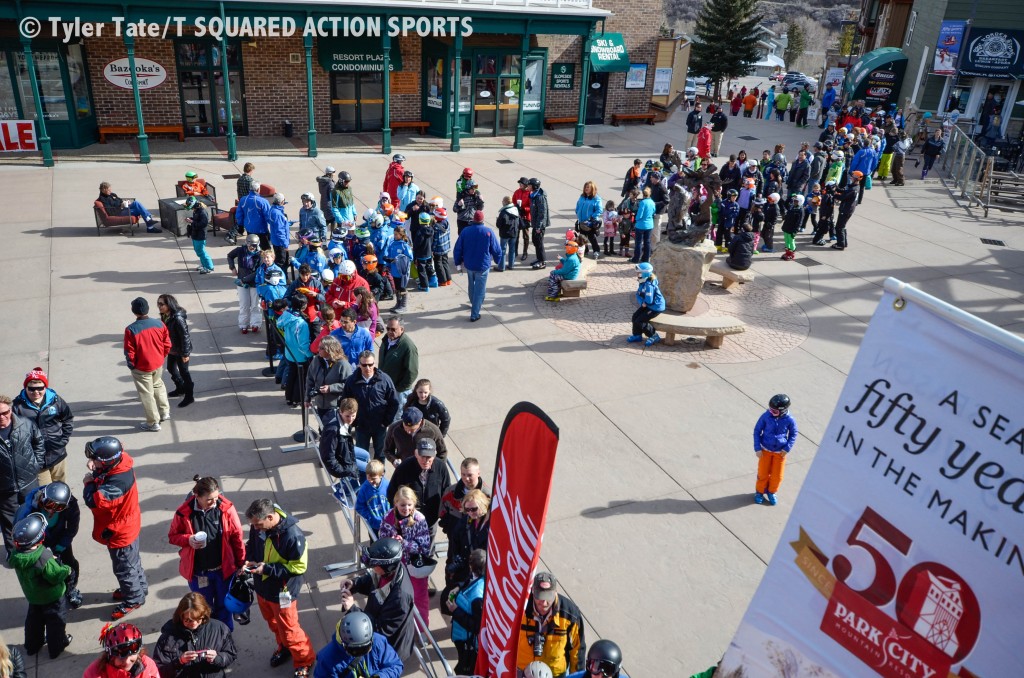 Ted Ligety Homecoming Crowd